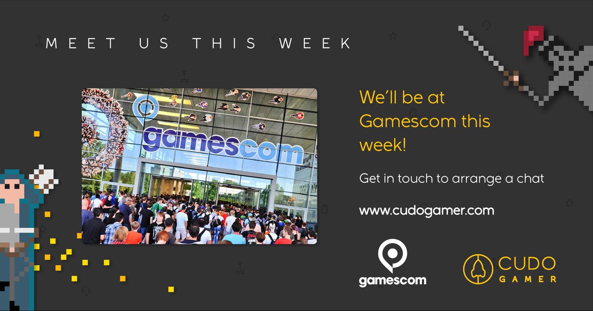 CudoGamer's tweet photo. We are at @gamescom this week come &amp; chat to us about #CudoGamer and say hi to our very own @NunoPereira811 

visit https://t.co/VqzVnu1AnH for more details. 
 #gamescom2019 #gamer https://t.co/BYiT2AuFP3