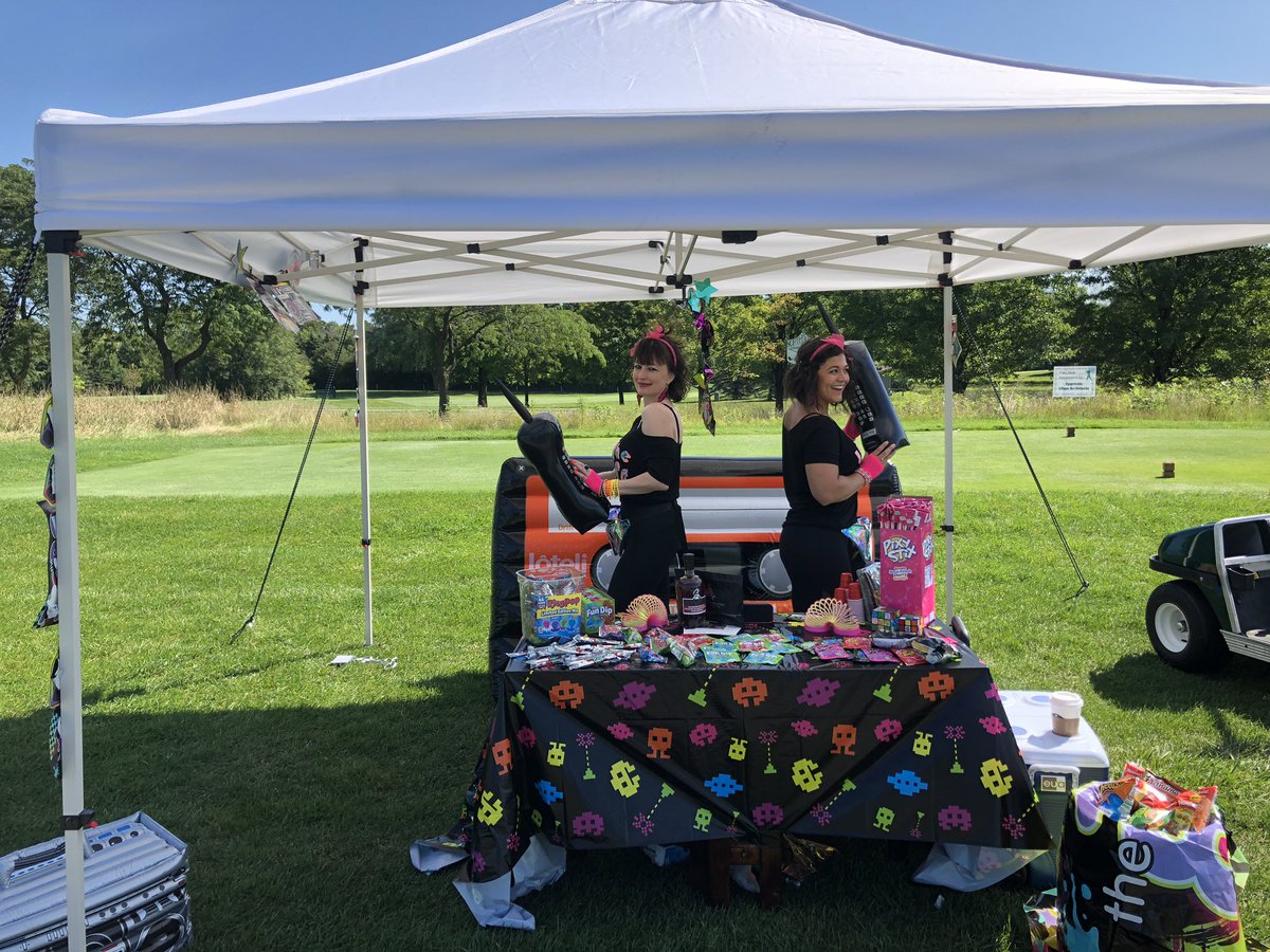 JackieP_EUA's tweet photo. @EUA 80’s themed sponsored golf hole at the annual @CARW1 outing ⛳️⛳️⛳️ #poprocks #rubikscube #newwavemusic #slinky #designtent @TracyKJohnson @HeatherTLoth https://t.co/ZClIsakcfZ