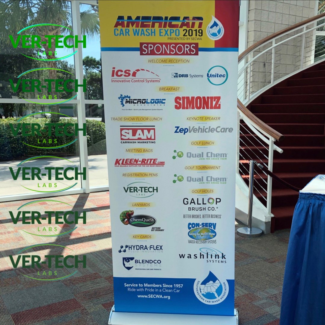VTL_MN's tweet photo. Visit Ver-tech, Booth 527 at the 2019 SECWA American Car Wash Expo, Myrtle Beach. #CleanBetter with Tru Pearl® products; our Safe Simple Concentrates line - and of course they are all RECLAIM COMPATIBLE - we're waiting for you! https://t.co/cZXo45z7r2