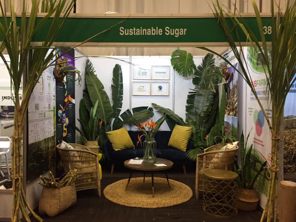 Bonsucro's tweet photo. We're promoting #sustainablesugar at the SASTA Annual Congress in which starts tomorrow in Durban, South Africa. Join us there at our stand along with 
@Solidaridad_SAF @Solidaridadnetw, RMI Outgrowers, @FAIRTRADE, #SASA &amp; #SUSFARMS https://t.co/exrRPG5yIj