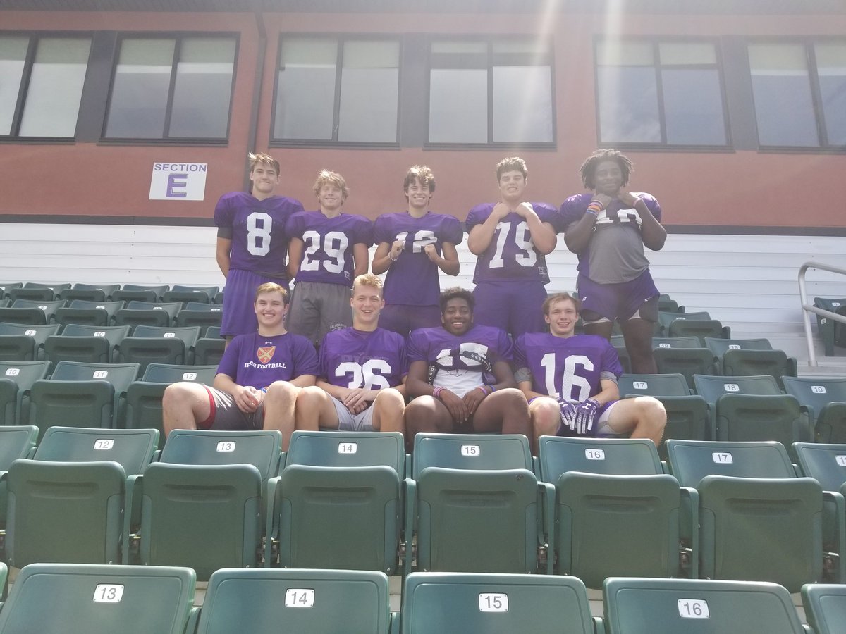 Could not be more proud of "The Nine" that have stuck it out and now begin their final real season!  Lead 'em!  #TheNine #CCC <a href="/fatherryan/">Father Ryan High School</a> <a href="/ccatholicfb/">Nashville Catholic Football</a> <a href="/FRHS_Football/">Father Ryan Football</a>
