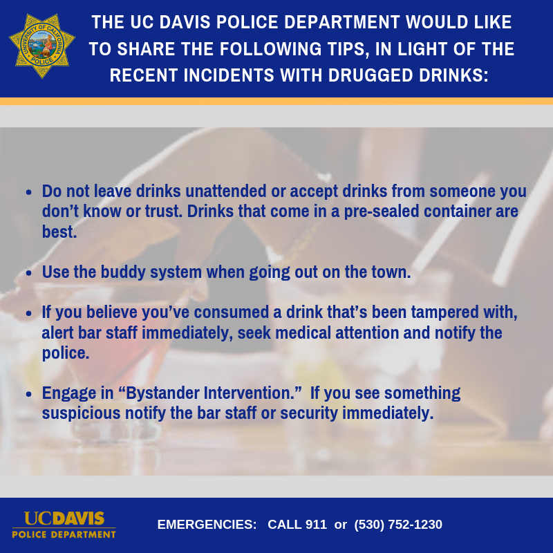 Safety tips!   #UCDavis  #UCDavisPolice