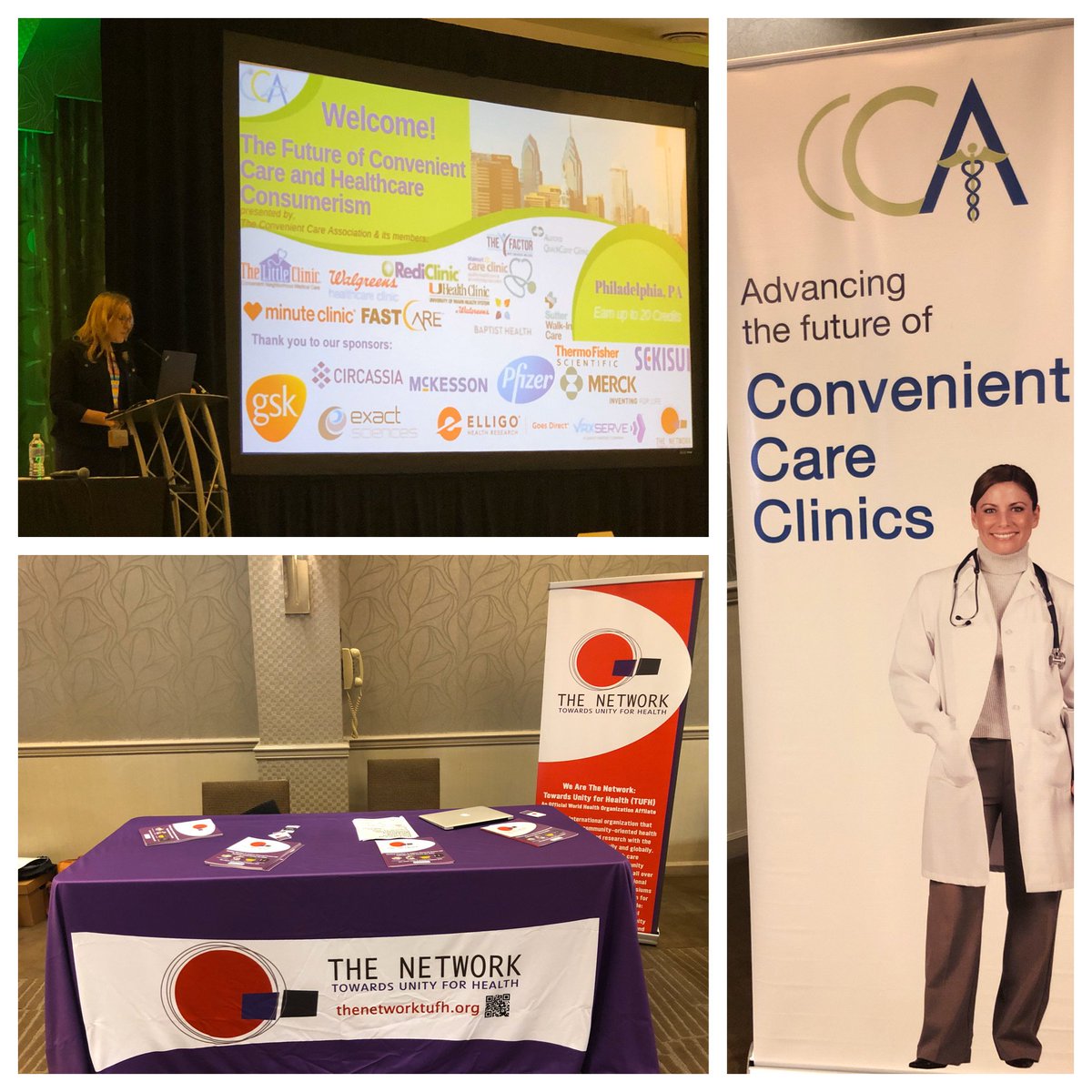 TheNetworkTUFH's tweet photo. Greetings! If you're in the Philadelphia area, TUFH will be present at The Future of Convenient Care and Healthcare Consumerism conference organized by our Institutional Member: The Convent Care Association. Feel free to stop by our table &amp; say hi!

https://t.co/hru027n5gZ https://t.co/IUlMkAfBeN