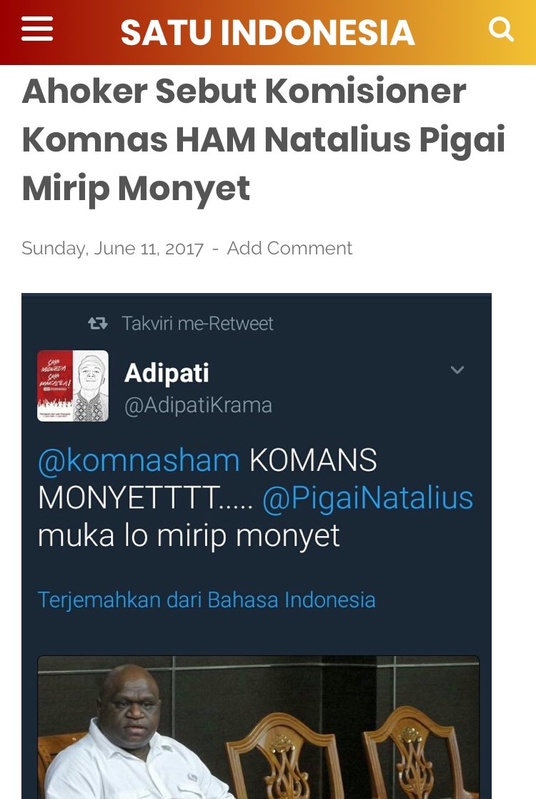 detektive88's tweet photo. Besar kemungkinan orang2 yg neriakin sodara2Ku Papua dengan kalimat busuk adalah. 

Silahken di renungken.

#TangkapAbuJanda https://t.co/hwtUiXiEcp