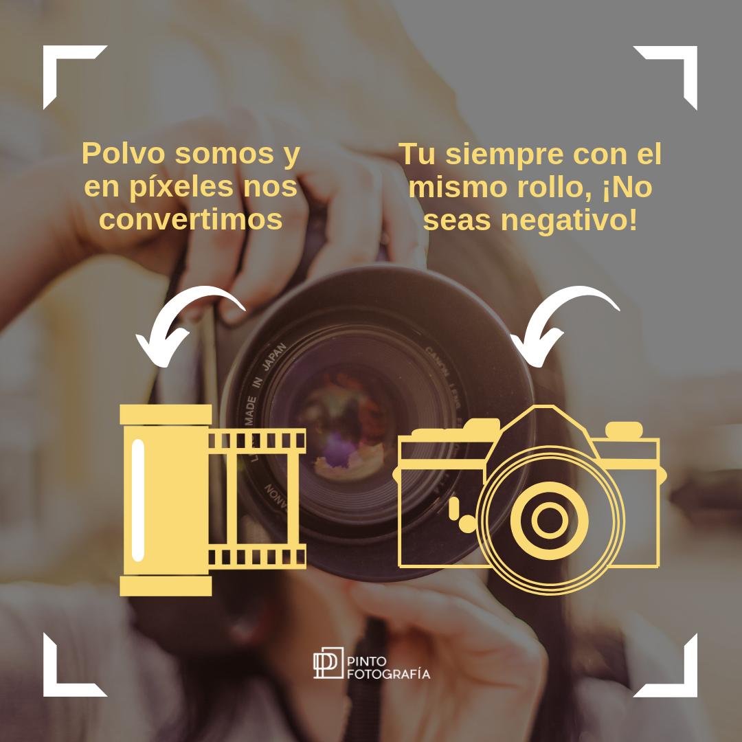 Pintógrafos, la tecnología cambia, pero la esencia sigue siendo la misma. Feliz #DiaMundialDeLaFotografía 😍

#PintoFotografía 
#WorldPhotographyDay 
#WorldPhotographyDay2019