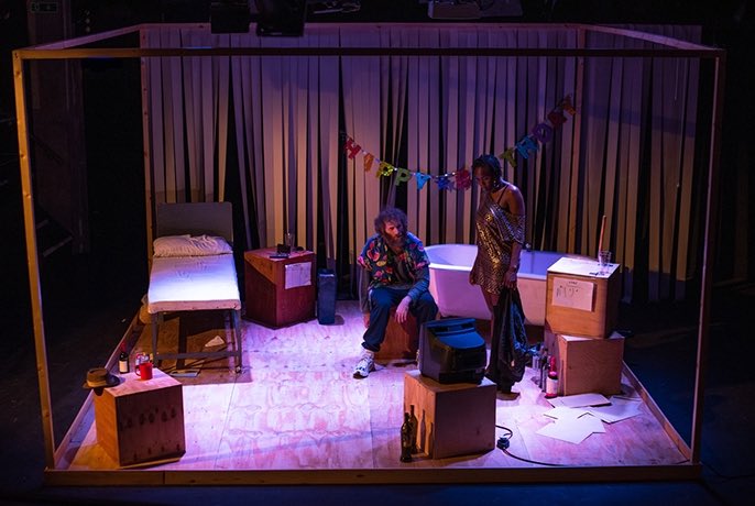 Afridiziak's tweet photo. Read our review of #Pyneapple & #Teleportation - part of the @_StevenKavuma curated #ThisIsBlack season @BunkerTheatreUK https://t.co/AQfQqVhYeP 📸 (c) Korey J Ryan https://t.co/lYWZ1zhXKL