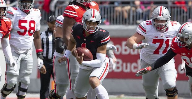 247Sports's tweet photo. BREAKING: Ohio State HC Ryan Day has officially named Justin Fields the Buckeyes' starting QB:
https://t.co/J2avuF8eDL https://t.co/02QuOzPaqO