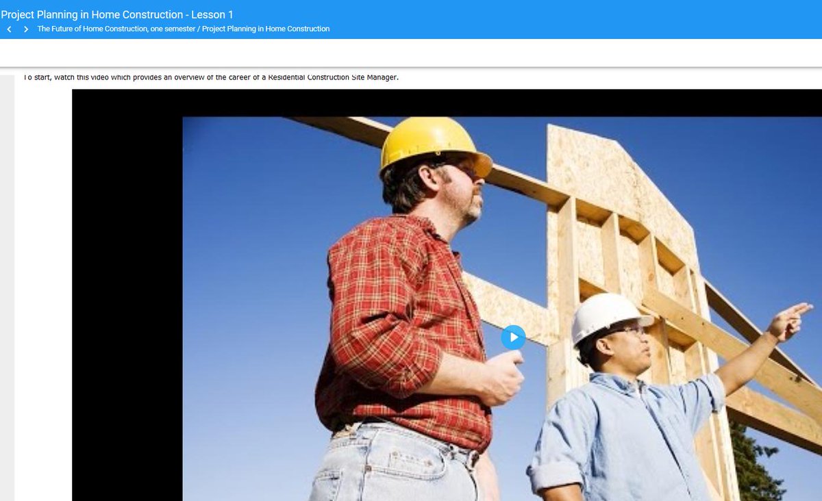AccelerateU_NYS's tweet photo. AccelerateU has a new online course - The Future of Home Construction. It could be good exposure for a student considering taking Construction/Fabrication Careers at a CTE center. https://t.co/n3RNAF7cqr