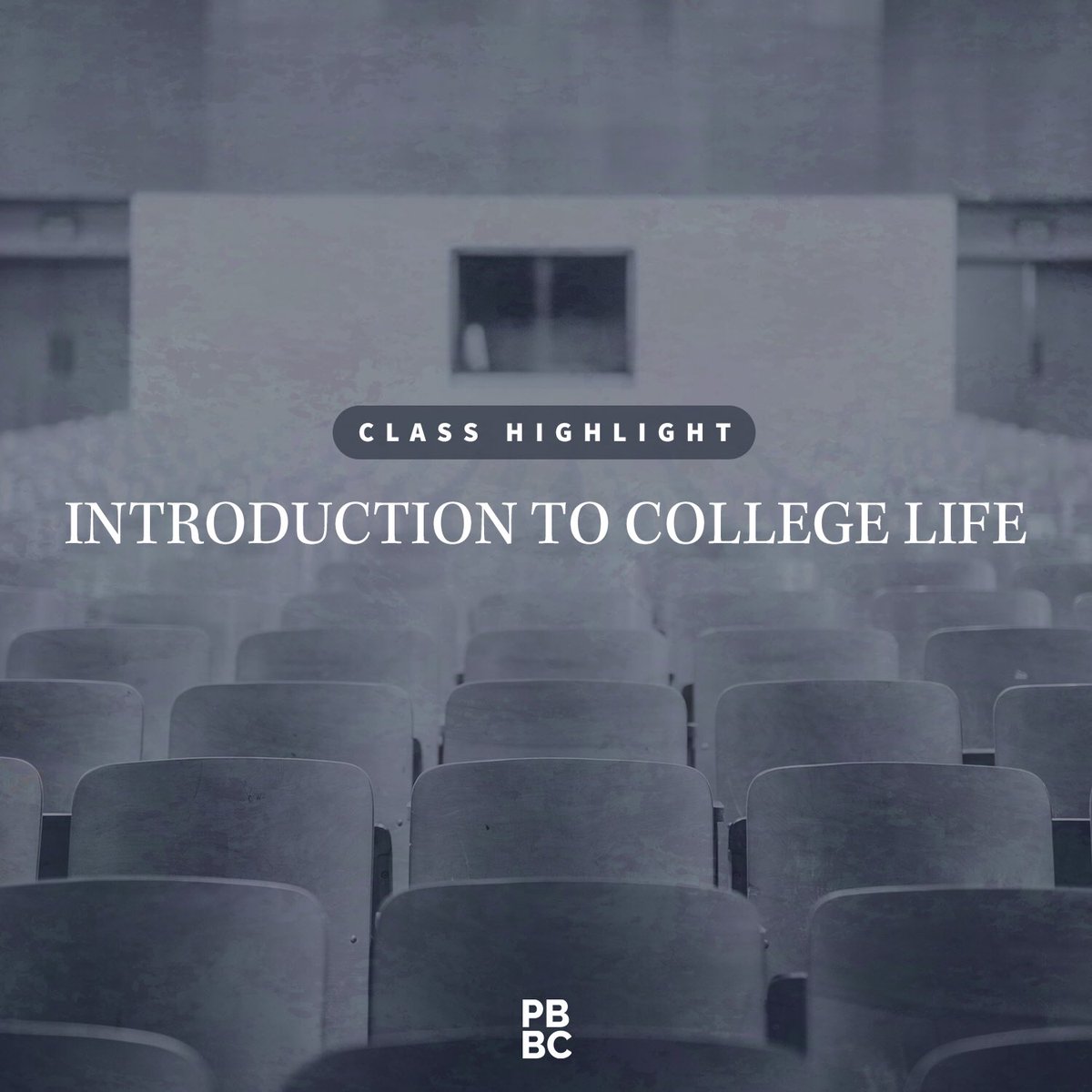 pbbc_LB's tweet photo. Fall 2019
Introduction to College Life

This course focuses on helping provide students with an understanding of, and tools to begin a disciplined, successful college life. https://t.co/ft5fTShQ8Q