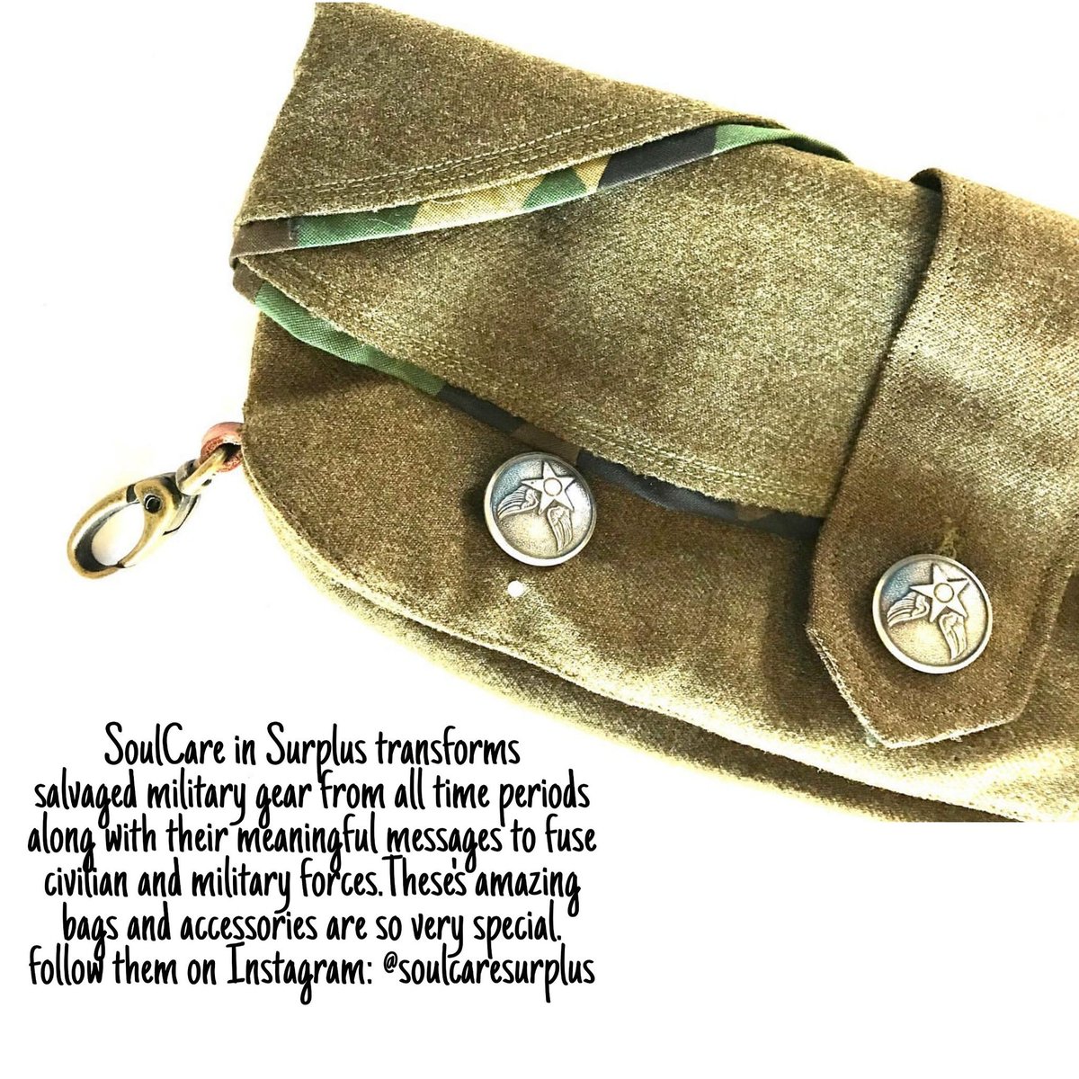 CC_Fashion_Art's tweet photo. Jes at SoulCare Surplus will be offering these amazing meaningful bags and accessories at our Pop-up. Follow her on Instagram: @soulcaresurplus #consciouscollectivephx #waylastudios #modernmanor #ccphx #shopphx https://t.co/sVxyjnubA5