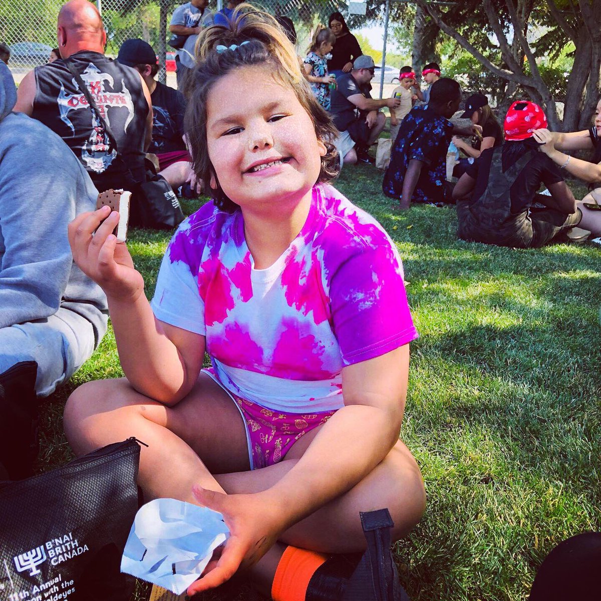 Rossbrook's tweet photo. @Rossbrook Participants enjoyed the Winnipeg Goldeyes game vs St Paul Saints. The game included souvenirs, lunch &amp; ice cream provided by @bnaibrithcanada Thank you for the fun afternoon. #summerfun2019 #goldeyesgame https://t.co/4r3IiXOXul