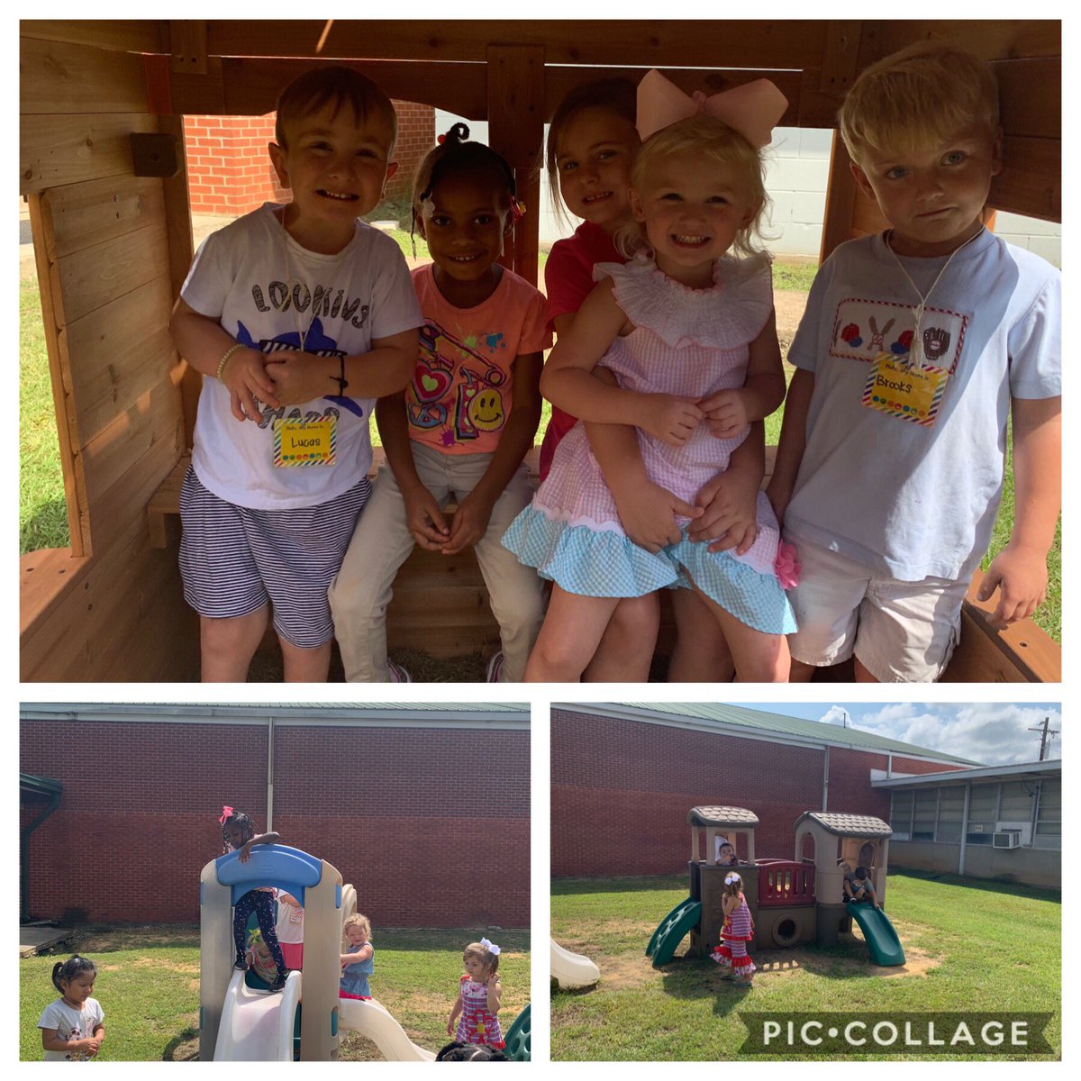 EuporaES's tweet photo. Our new PreK students are loving recess! #WEbester https://t.co/DQQG1GOpir