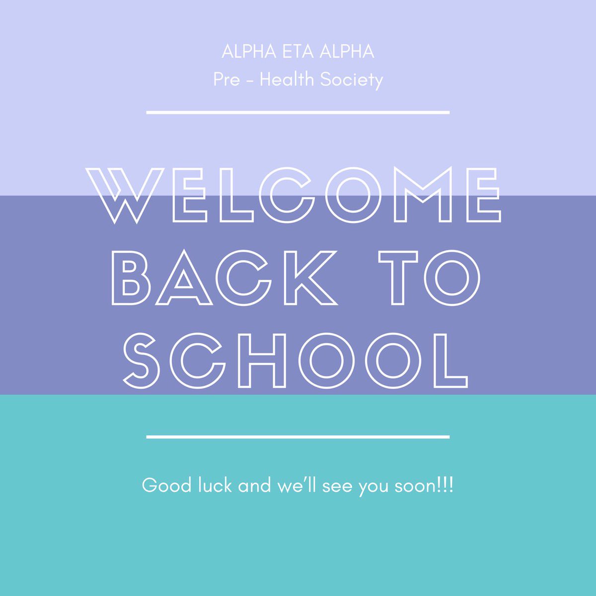 UHAlphaEtaAlpha's tweet photo. Good morning and happy first day of school! ☀️
The officers of AEA would like to welcome everyone back and say good luck on this new school year! 📓✏️
Keep an eye out for future events. We can’t wait to see everyone! 🤗 https://t.co/FOe1GHpI0F