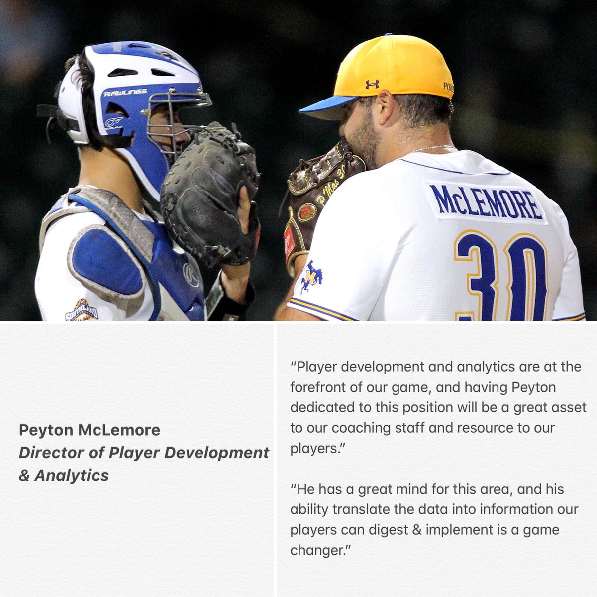 JustinHill's tweet photo. Game changer. Welcome aboard @PMcLemore18. #GeauxPokes https://t.co/3pFsszmEr0