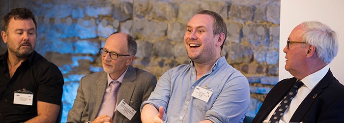 Naval_IMarEST's tweet photo. The #AI Panel Debate, close of Day 1 @IMarEST #EAAWVIII #MECSS2019 2-3 July 2019, London, UK saw a cross section of excellent expert panellists with in-depth discussions followed by a Reception at the magnificent @trinityhouse_uk https://t.co/m8ofF7RsBI https://t.co/V74m9pz5PI https://t.co/AeuH9dT9sg