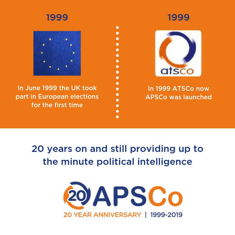 APSCo_org's tweet photo. #20yearsofAPSCo and still providing up to the minute political intelligence π
Read more on our story so far: https://t.co/mf2LTMeENB
#Recruiters #Staffing #APSCoMembers #Recruitment https://t.co/hNrCzs8be9