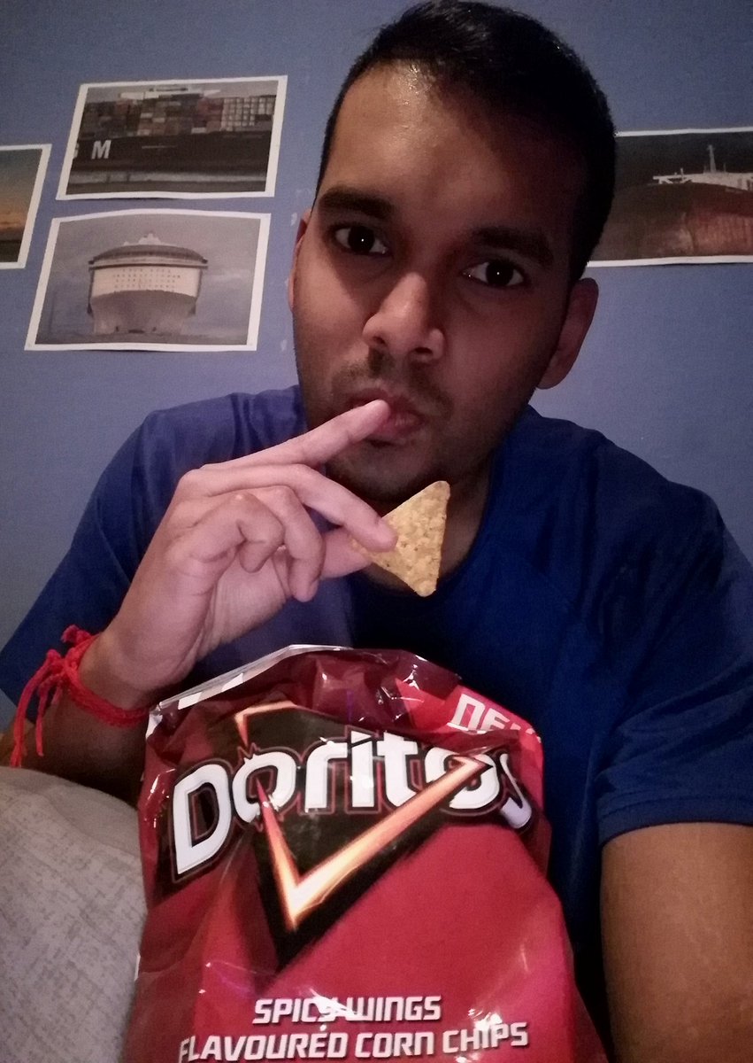 NishyWezSyd's tweet photo. @DoritosSA @shelflifestore Awesome giveaway @DoritosSA ๐๐๐๐๐๐๐๐ new Spicy๐ถ๏ธ Wings๐ flavor is packed to the rafters, just bursting with flavour & finger licking good, had me #DownToTheDust was gone before I knew it... ๐๐ค๐๐ฝโค๏ธ #WIN #FingersCrossed #SpicyWings #DoritosSA https://t.co/DpXFaXAFxx