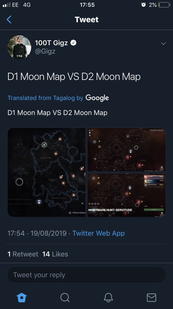 Destiny 1 Moon Map G1 Gigz On Twitter: "D1 Moon Map Vs D2 Moon Map Https://T.co/21F67D3S3R" /  Twitter