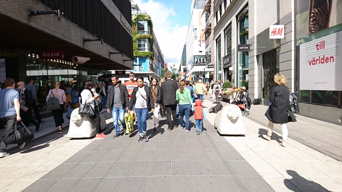 summerstyle's tweet photo. Stockholm, Sverige. Big city, many people, many bycicles. Good shopping, but shops work until 17 p. m. on Sundays. Shitty rainy weather at midnight and sunny weather next day. Museums are closed on Mondays( https://t.co/0qnKD7dQDO