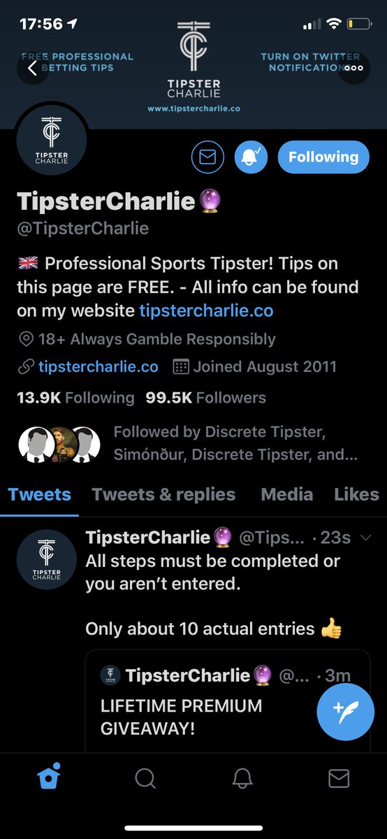 NBbezza's tweet image. Always have those notifications on 🙌🏽