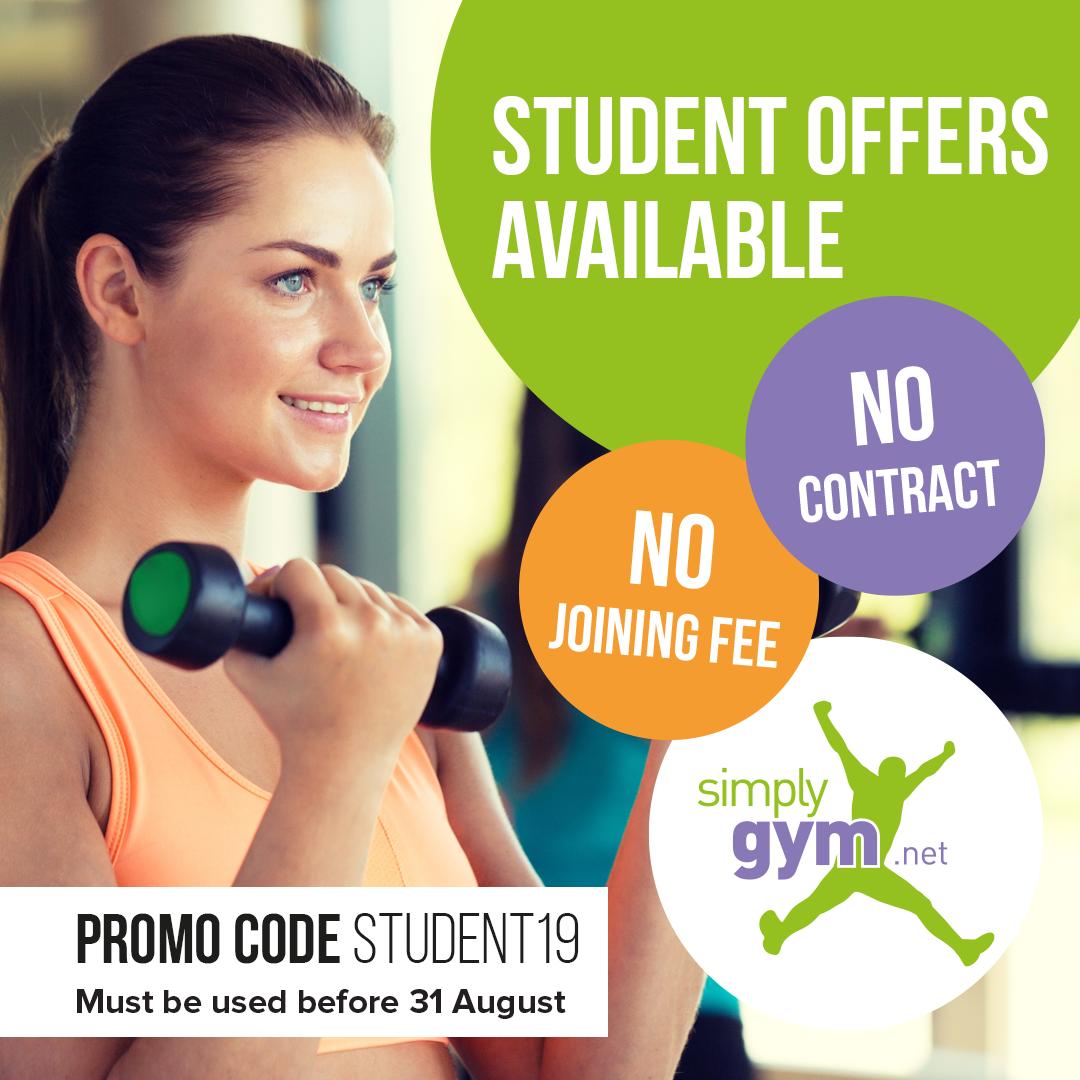 Simply Gym on Twitter "We have a great student membership that come