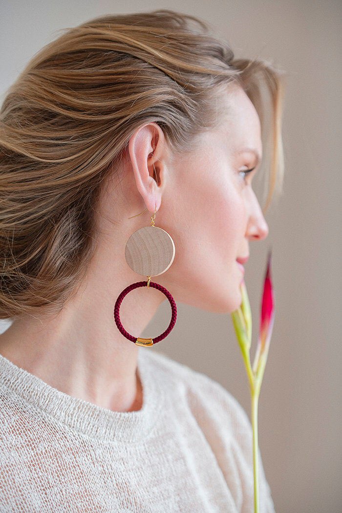 Reason2BePretty's tweet photo. Aren’t these divine? Excited to share the new Kona earrings available on my #etsy shop, gorgeous geometric meets #bohochic 
 https://t.co/YryJJ17sHW https://t.co/Uq60xbtODK