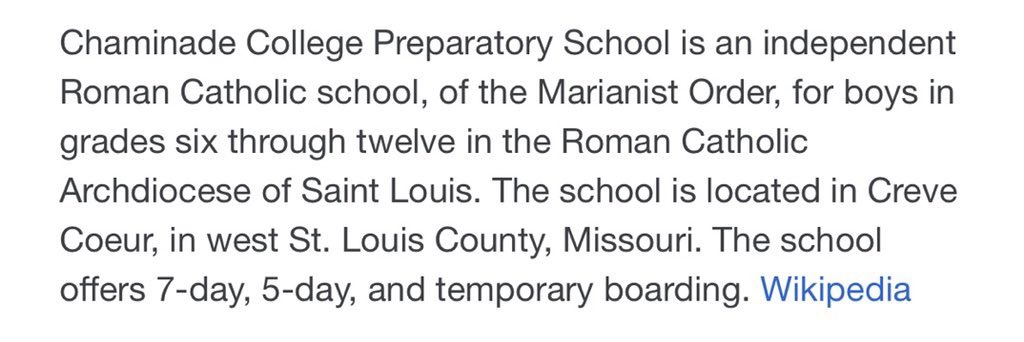 2KInsiderr's tweet image. Here is some info about the high school “Chaminade” we might be playing at during #NBA2K20 (via @driestsombrero)