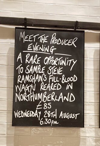 Terry Laybourne (@21hg) on Twitter photo We have a Supper Club event <a href="/PorterhouseNcl/">Porterhouse Butcher & Grill</a> next Wednesday, where we’ll be featuring Steve Ramshaw’s Northumbrian Wagyu alongside handrolled sushi from <a href="/malinowski123/">martin malinowski</a> fenwick.co.uk/events/food-an… We have a Supper Club event <a href="/PorterhouseNcl/">Porterhouse Butcher & Grill</a> next Wednesday, where we’ll be featuring Steve Ramshaw’s Northumbrian Wagyu alongside handrolled sushi from <a href="/malinowski123/">martin malinowski</a> fenwick.co.uk/events/food-an…