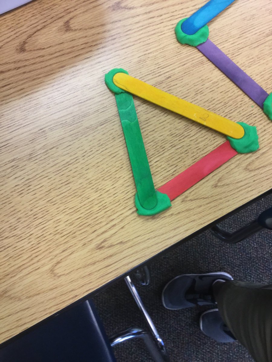 kblockerlcss_k's tweet photo. How can I build a 2d shape using play dough and popsicle sticks?  Ask, Image, Plan, Create, and Improve #WeareLES #STEM @Ckanderson_LCSS @jlee_les https://t.co/VNxf8CIy6G