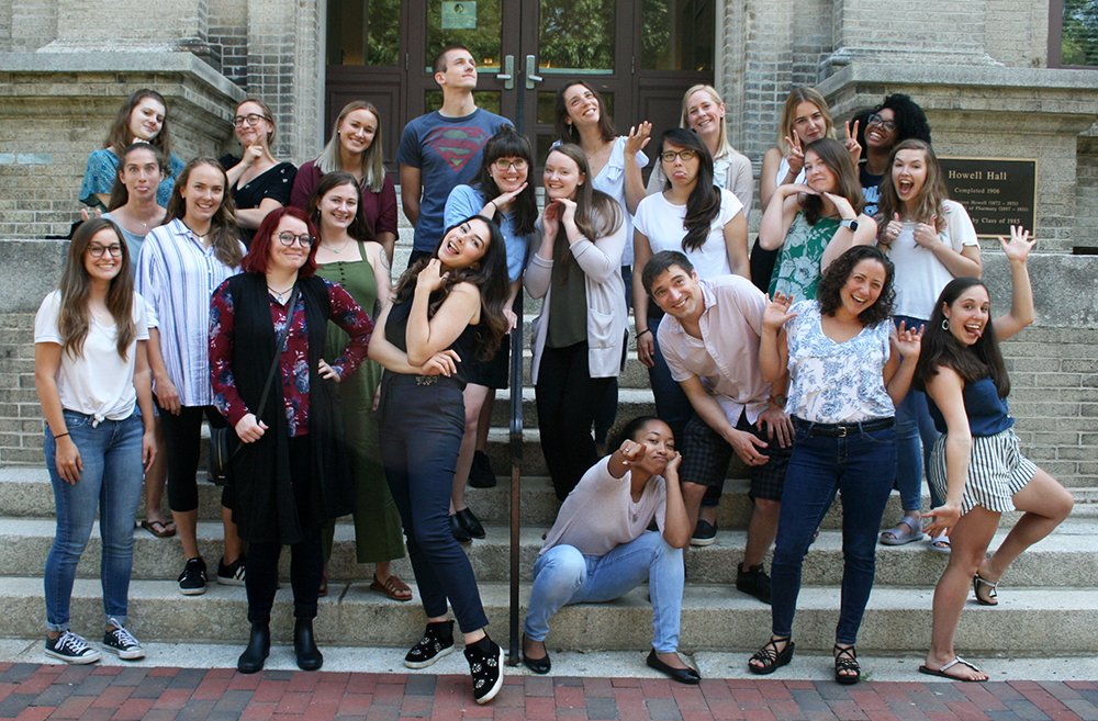 UNCPsych's tweet photo. We ALREADY love our newest graduate students!! We are so glad each and every one of them are here with us. Welcome to UNC! #newTarHeels #GDTBATH #FuturePhDs https://t.co/IvtUw0nxhc
