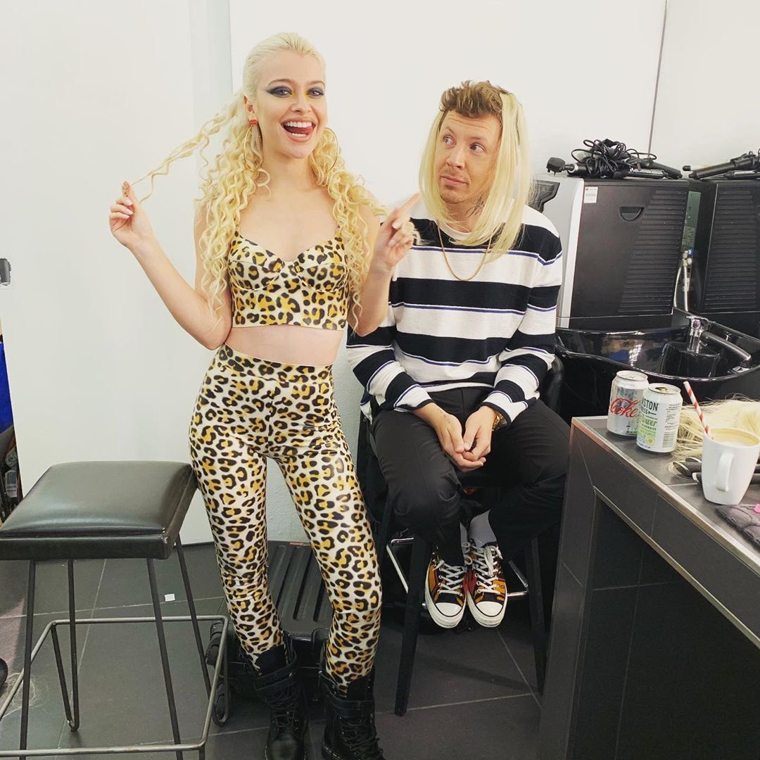 alicechaterit's tweet photo. La nostra @AliChater e @professorgreen stanno registrando il video musicale per la loro collaborazione “Got It All”! 😍😱 https://t.co/jP52qYX9Pj