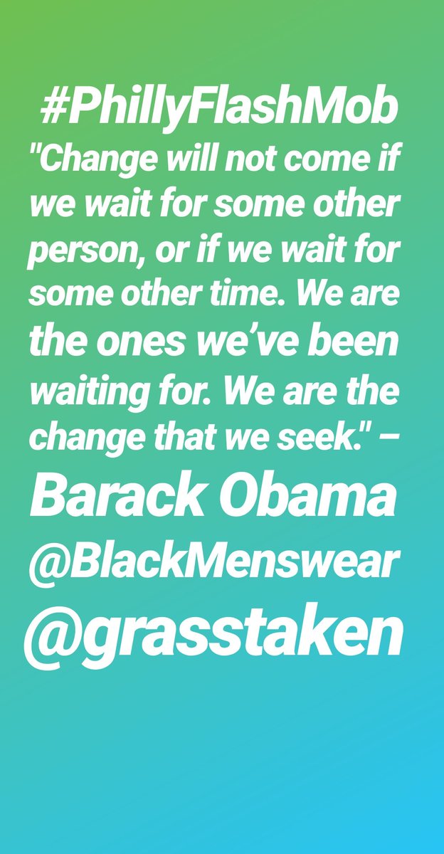kellygrade6's tweet photo. Check out #phillyflashmob on @Instagram! I participated and the energy was 🔥🔥 @BlackMenswear https://t.co/DvXxTtGFVU