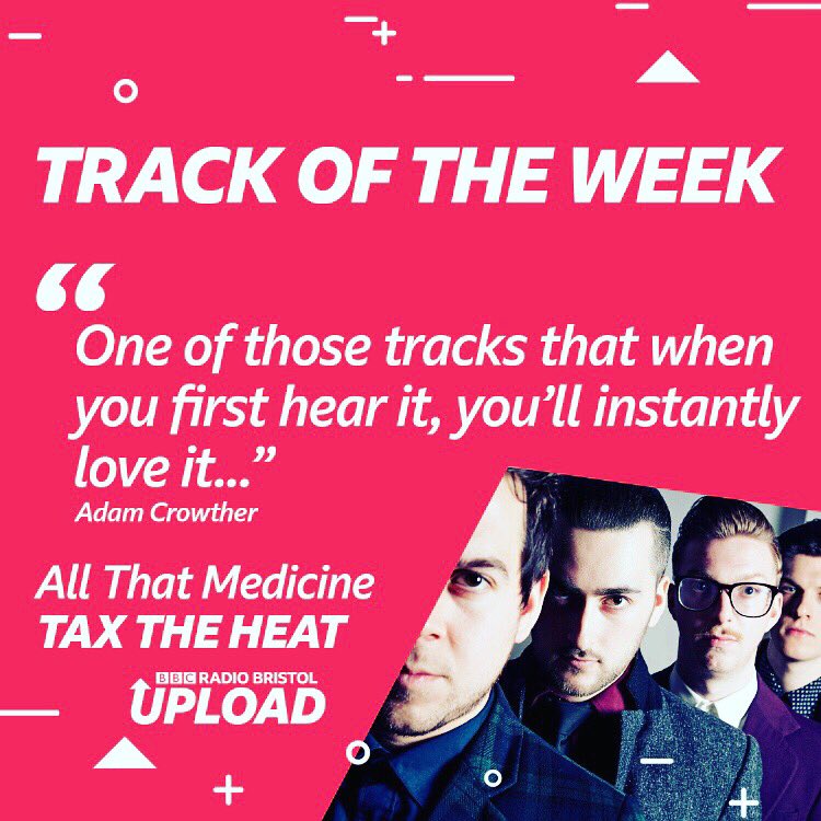 All That Medicine —- Track Of The Week on @BBCUpload being played everyday this week from 7pm thanks to the ledge @adam_crowther @bbcintrowest @bbcintroducing @BBCBristolPR