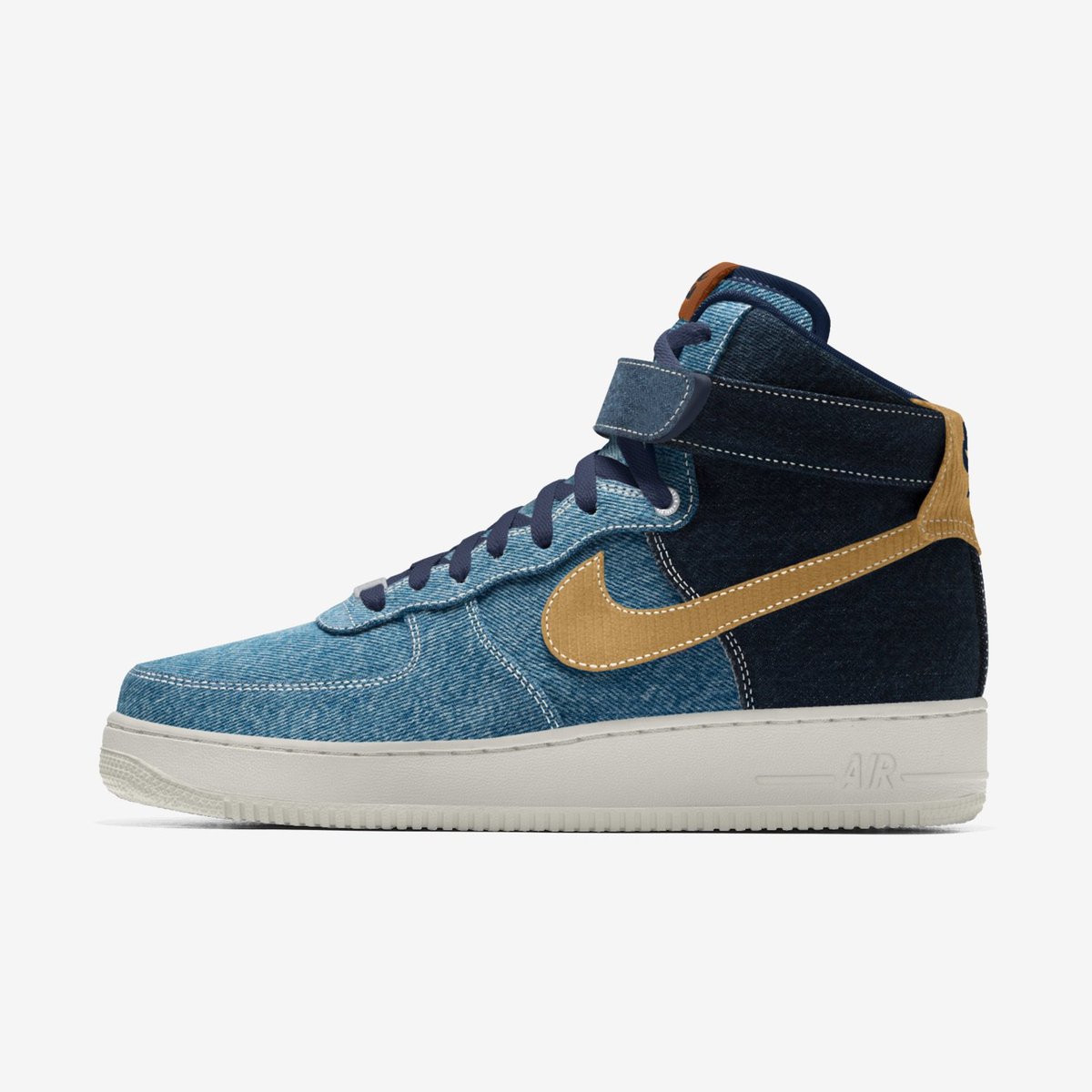 levi's nike air force 1 high top