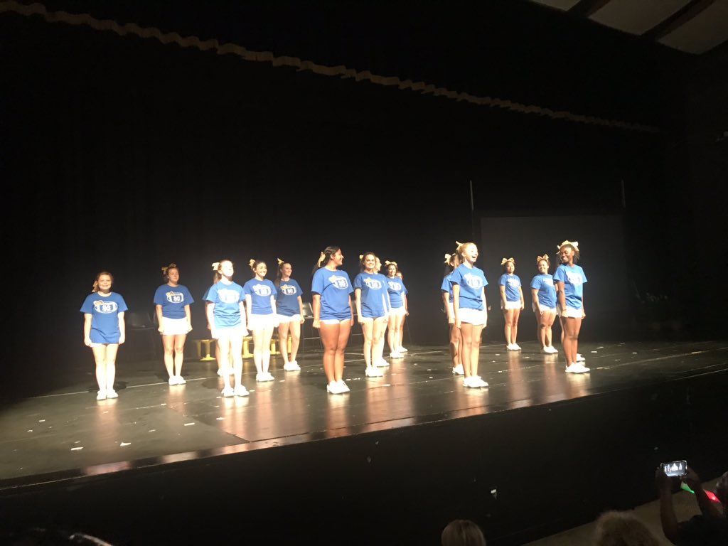 JonWilliams54's tweet photo. Great job by our @DMcMichaelHS Cheerleaders 2Day at @RCS_NC Convocation!! #AllPhoenixRise 🔥 https://t.co/VwifhwmXUR