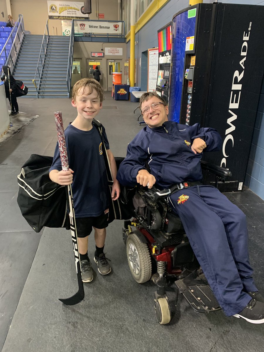 angdaigle87's tweet photo. Braydon found this handsome guy after he got off the ice at hockey camp today @MWC1996 https://t.co/YDrpZLjLTg