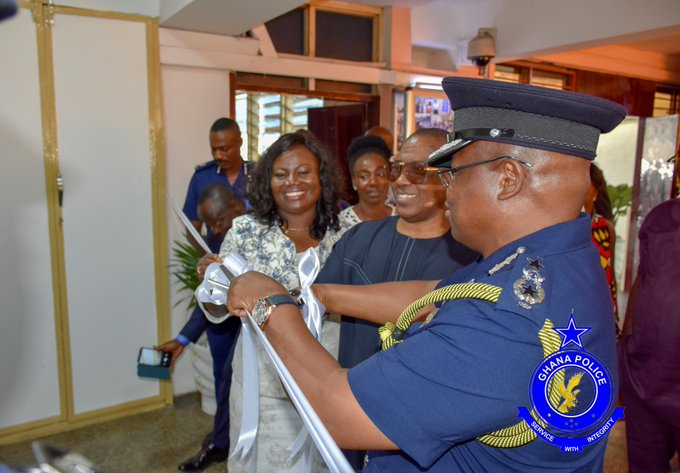 CID Boss, Maame Tiwaa Addo  Commissions New Elevator At CID Headquarters