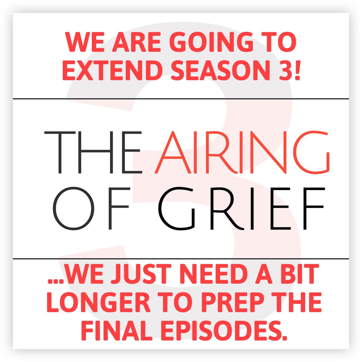 BIG ANNOUNCEMENT!

Instead of a single finale, we’re planning a final slate of episodes to end season 3. We are currently gathering a bit more content to make it work.

Expect to hear from us soon! We’ll be back to regular releases within a week or two.