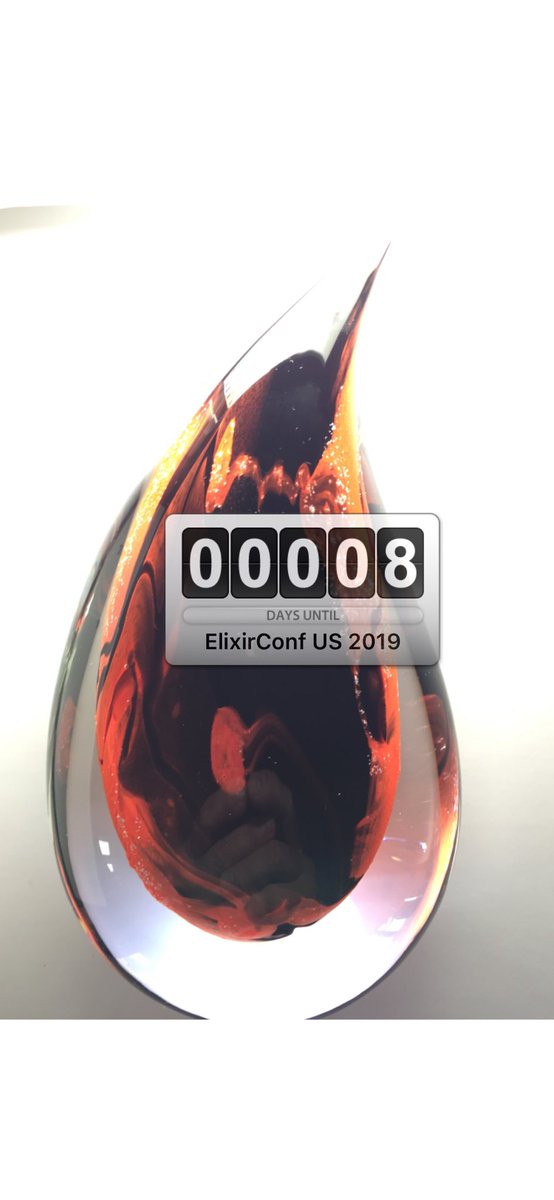 ElixirConf's tweet image. 8 days until ElixirConf US 2019

#MyElixirStatus #ElixirConf2019