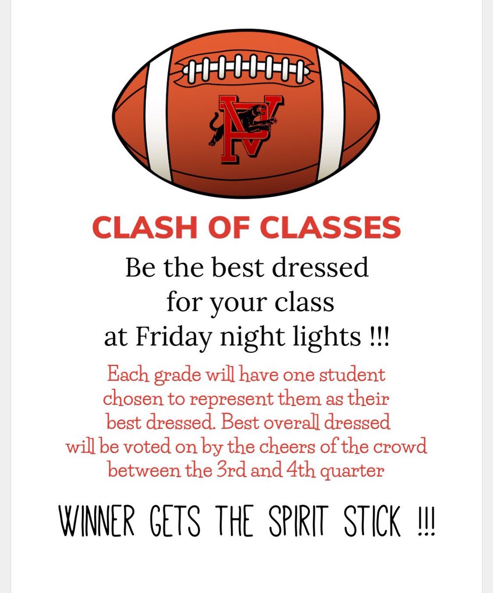 Show your school spirit! Themes will be posted soon!