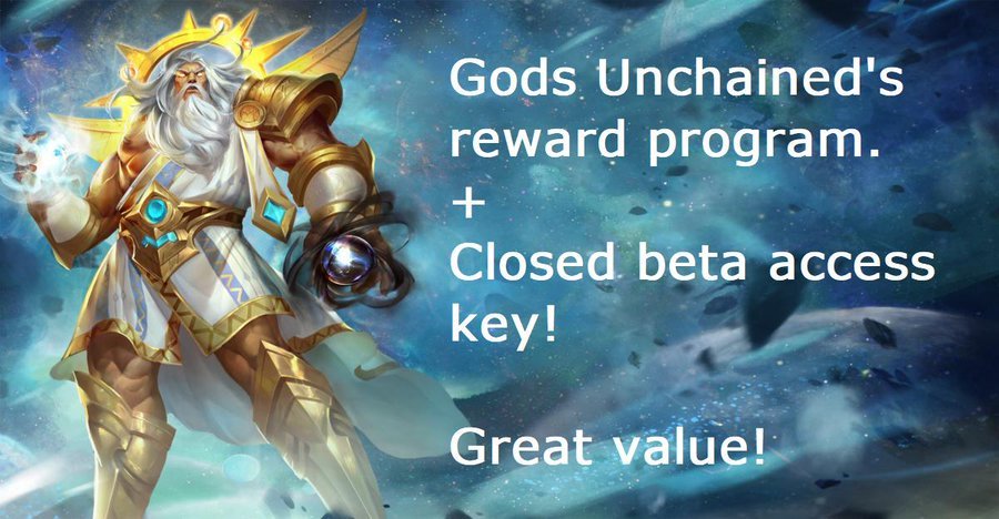 PolkadotGoddess's tweet photo. Gods Unchained promotion available until Oct. 17th. Win tradable ERC20 Tokens any time you win a multiplayer game. Game is still in closed beta. Use link below to get access to the game. https://t.co/Qg1uG0CtCw #gaming #crypto #dapp #eth #ethereum https://t.co/9QukSazNnc