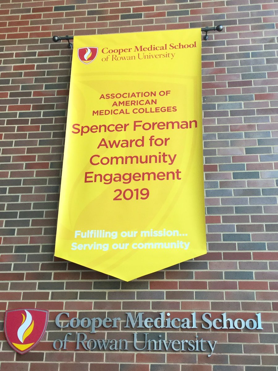 coopermedschool's tweet image. We are so proud! Thank you @AAMCtoday! #Camden #RowanProud