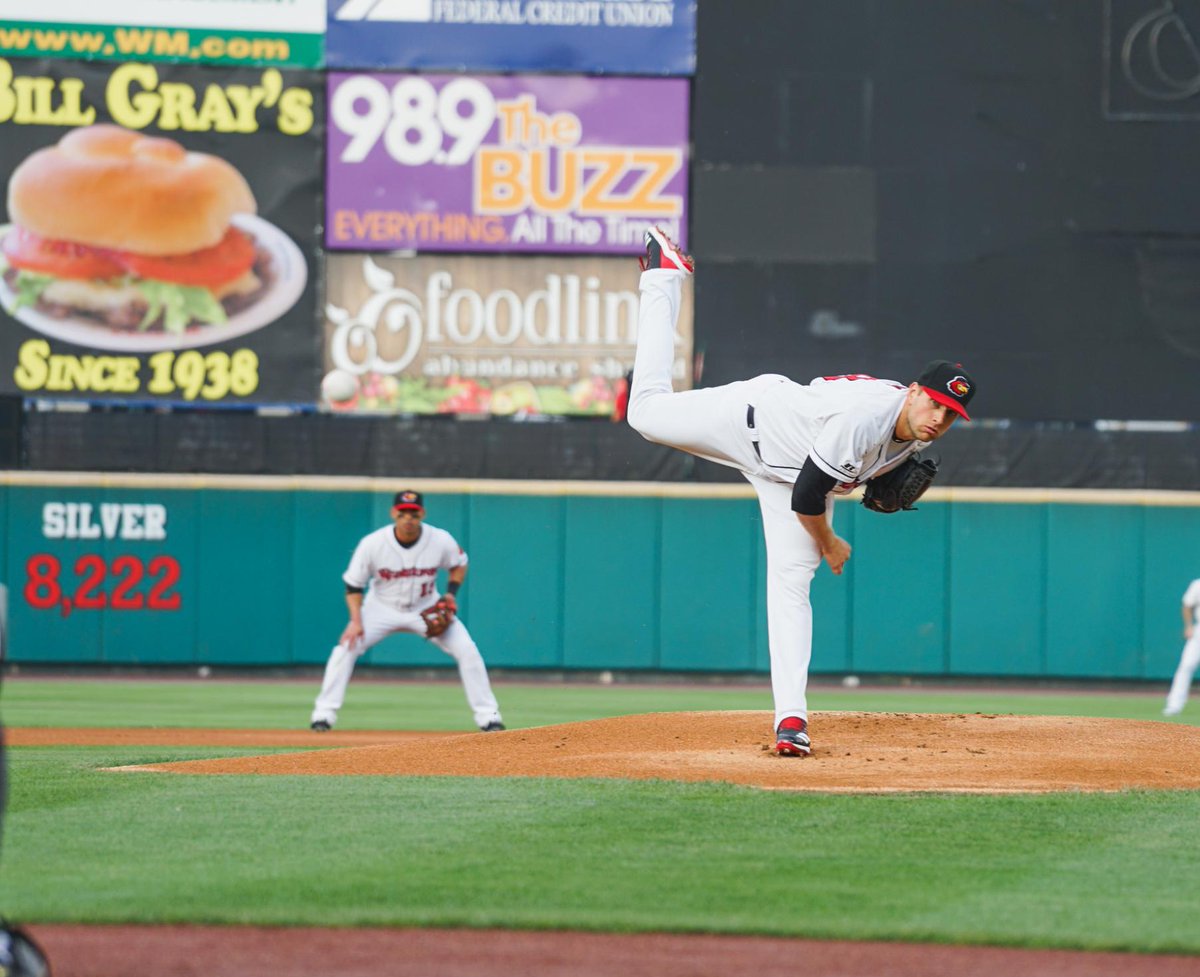PSISports's tweet photo. RHP @Adam_Bray31 had his 3rd straight scoreless appearance yesterday with the @RocRedWings. Over those outings, Adam has gone: 10 IP, 6 H, 0 R, 3 BB, 12 K! Keep up the good work Adam! #PSIFamily https://t.co/oC5abpgUnx