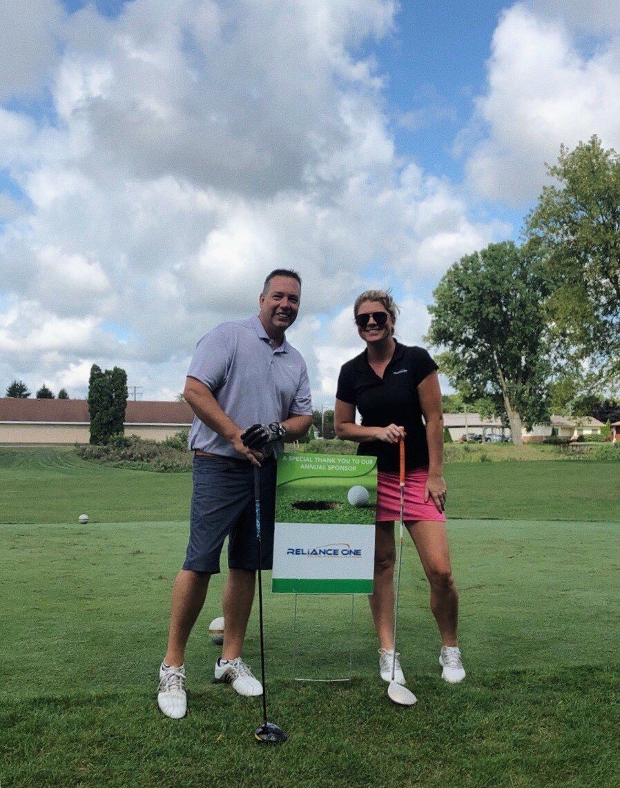 RelianceOneInc's tweet photo. It’s a beautiful day for some golf ⛳️ Some of the R1 team hit the green for the MHCC 28th Annual Golf Outing!
#R1ghtWay #MHCC https://t.co/8QROMghZw6