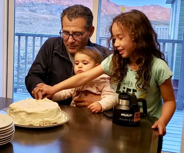 Best way to celebrate my birthday – out with my family! #Nunavut