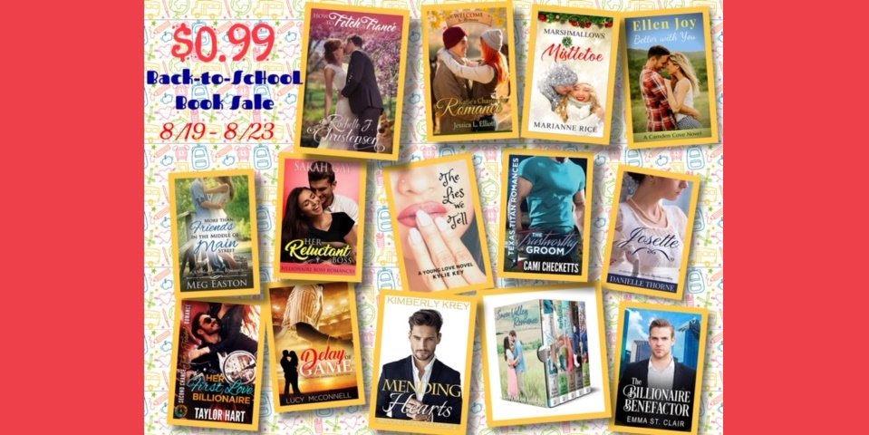 Jess_L_Elliott's tweet photo. Got the house to yourself because kids are #BacktoSchool? Time to load up on some sweet, romantic reads!
#99cents #sweetromance #flinchfreefiction
https://t.co/f1KCfO2xkI https://t.co/R9H02nBTFf