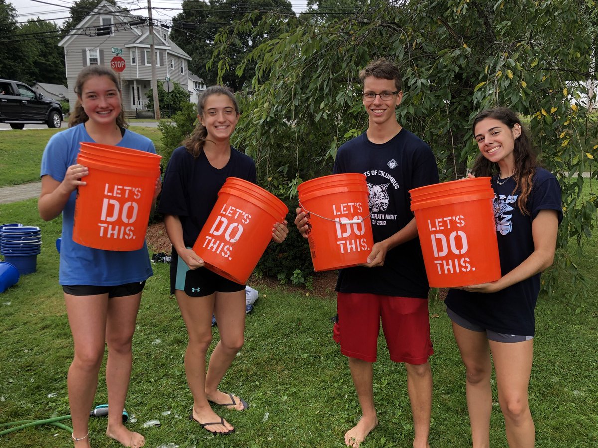 WHSRotary01887's tweet photo. Thanks so much to the volunteers and all the participants at Saturday’s ice bucket challenge! We had a great turnout this year https://t.co/5EKlKkmWop