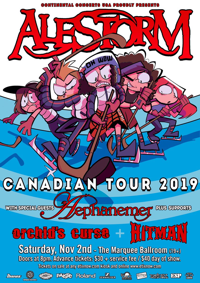 Red Tentacle (@redtentacle_) on Twitter photo 🚨JUST ANNOUNCED 🚨. @alestormband and <a href="/Aephanemer/">Antoine Piedeloup</a> with local support <a href="/OrchidsCurse/">Orchid's Curse</a> and <a href="/HitmanHalifax/">HitmanHalifax</a>.
Event: facebook.com/events/4632160…
Advance tickets on sale this Friday! 🚨JUST ANNOUNCED 🚨. @alestormband and <a href="/Aephanemer/">Antoine Piedeloup</a> with local support <a href="/OrchidsCurse/">Orchid's Curse</a> and <a href="/HitmanHalifax/">HitmanHalifax</a>.
Event: facebook.com/events/4632160…
Advance tickets on sale this Friday!