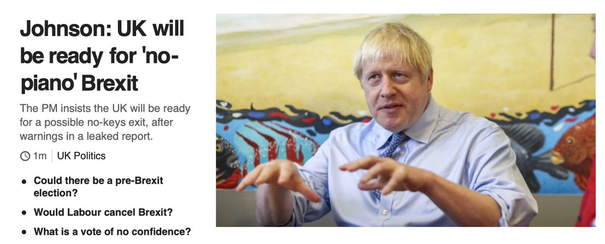 UK PM changes his tune, as Brexit becomes ever more surreal #soundofbrexit