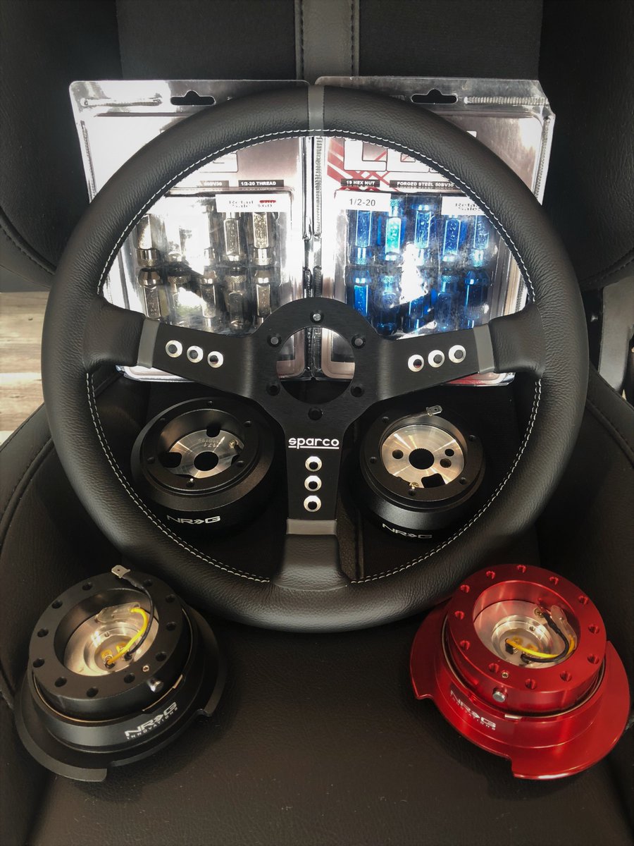 NextGenTuning's tweet image. NextGen sells parts for Jeeps?! That's right! Get your hands on: #Corbeau Trailcat, #Monster Lugnuts, #NRG &amp;amp; #Sparco Steering Wheel Setup! 
#Clearwater #Largo #Florida #TampaBay #NGTapproved #NextGenTuning #JeepLife #JeepJK #JeepYJ #JeepCJ #JeepTJ #JeepXJ #JeepKJ #JeepKK #JeepBU